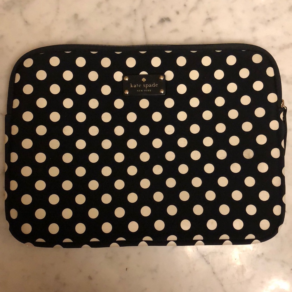 Kate spade 13” neoprene laptop case (barely used)
